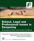 Ethical, Legal and Professional Issues in Computing - Book