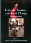 Festivals, Tourism and Social Change : Remaking Worlds - Book