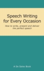 Speech Writing for Every Occasion - Book