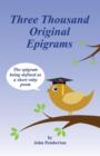 Three Thousand Original Epigrams - Book