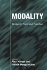 Modality - eBook