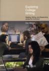 Exploring College Writing : Reading, Writing and Researching Across the Curriculum - Book