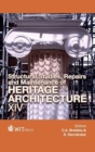 Structural Studies, Repairs and Maintenance of Heritage Architecture XIV - Book