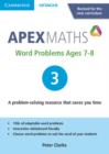 Apex Word Problems Ages 7-8 DVD-ROM 3 UK edition - Book