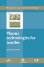 Plasma Technologies for Textiles - Book