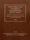 Frontier and Overseas Expeditions from India : North-West Frontier Tribes Between the Kabul and Gumal Rivers v. 2 - Book