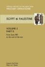 Military Operations Egypt & Palestine Vol II Part II Official History of the Great War Other Theatres - Book