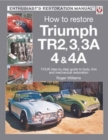 How to Restore Triumph Tr2, 3, 3a, 4 & 4a - Book