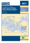 Imray Chart M21 : Eastern Mediterranean Passage Chart - South Coast of Turkey, Syria, Lebanon & Cyprus - Book