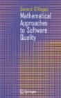 Mathematical Approaches to Software Quality - Book