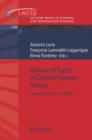 Advanced Topics in Control Systems Theory : Lecture Notes from FAP 2005 - Book