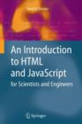 An Introduction to HTML and JavaScript : for Scientists and Engineers - Book