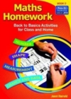 Maths Homework : Back to Basics Activities for Class and Home Bk. C - Book