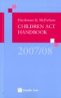 Hershman and McFarlane Children Act Handbook - Book