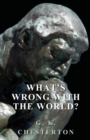 What's Wrong With The World? - Book