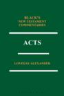 Acts: Black's New Testament Commentaries Series - Book
