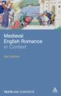 Medieval English Romance in Context - Book