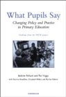 What Pupils Say : Changing Policy and Practice in Primary Education - eBook