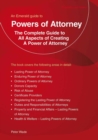 Powers Of Attorney - Book