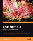 ASP.NET 3.5 Application Architecture and Design - Book