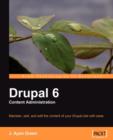 Drupal 6 Content Administration - Book