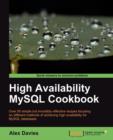 High Availability MySQL Cookbook - Book