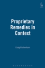Proprietary Remedies in Context - eBook