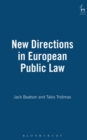 New Directions in European Public Law - eBook