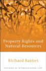 Property Rights and Natural Resources - eBook