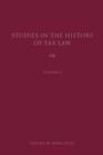 Studies in the History of Tax Law, Volume 5 - eBook