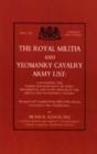 Royal Militia and Yeomanry Cavalry Army List - Book