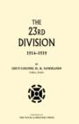 Twenty-third Division 1914-1919 - Book