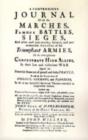 Compendious Journal of All the Marches Famous Battles & Sieges : Of Marlborough - Book