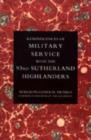 Reminiscences of Military Service with the 93rd Sutherland Highlanders - Book