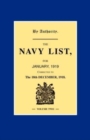 NAVY LIST JANUARY 1919 (Corrected to 18th December 1918 ) Volume 2 - Book