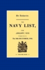 NAVY LIST JANUARY 1919 (Corrected to 18th December 1918 ) Volume 4 - Book