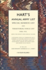 HART`S ANNUAL ARMY LIST 1915 Volume 1 - Book