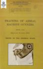 Training of Aerial Machine Gunners - Book