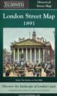 London Street Map (1891) : Cassini Historical Map (LON-STA) - Book