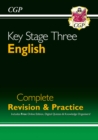 New KS3 English Complete Revision & Practice (with Online Edition, Quizzes and Knowledge Organisers): for Years 7, 8 and 9 - Book