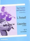 Concertino in a Minor Op. 14 : Violin and Piano - Book