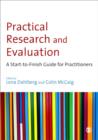 Practical Research and Evaluation : A Start-to-Finish Guide for Practitioners - Book
