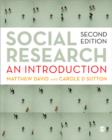 Social Research : An Introduction - Book