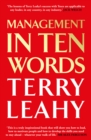 Management in 10 Words - Book
