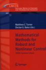 Mathematical Methods for Robust and Nonlinear Control : EPSRC Summer School - Book