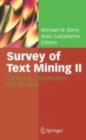 Survey of Text Mining II : Clustering, Classification, and Retrieval - eBook