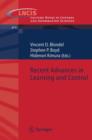 Recent Advances in Learning and Control - Book