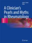 A Clinician's Pearls & Myths in Rheumatology - Book