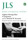 Anglican Marriage Rites - Book