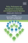 Policy, Performance and Management in Governance and Intergovernmental Relations : Transatlantic Perspectives - Book